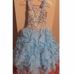 Girl pageant dress